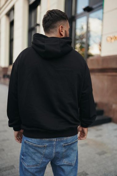 Худі з мерчем ДТФ (оверсайз) | Зображення 1