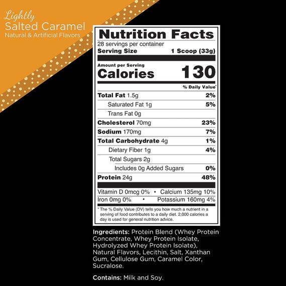 Протеїн Rule 1 R1 Whey Blend 905g (Salted caramel) | Зображення 1