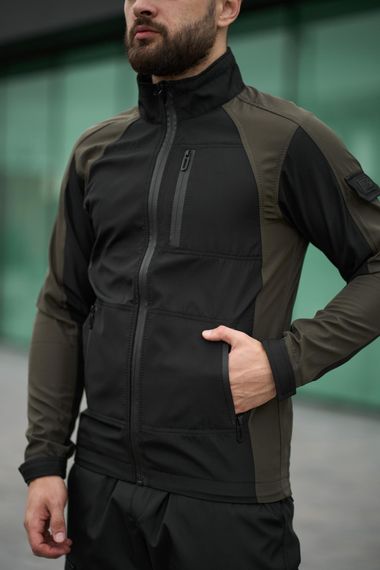 Куртка чоловіча soft shell light "iForce" Intruder хакі | Зображення 1
