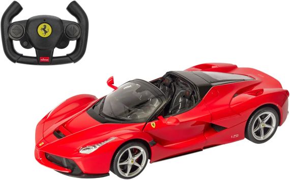 Машинка Rastar Ferrari LaFerrari Aperta на радіокеруванні. 1:14. Червоний