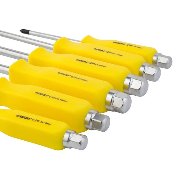 Набір викруток ударних Sigma під ключ 6шт CrV 4001141 | Зображення 4