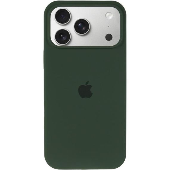 Чохол Silicone Case Full Protective (AA) для Apple iPhone 17 Pro Max (6.9") Зелений / Cyprus Green | Зображення 1