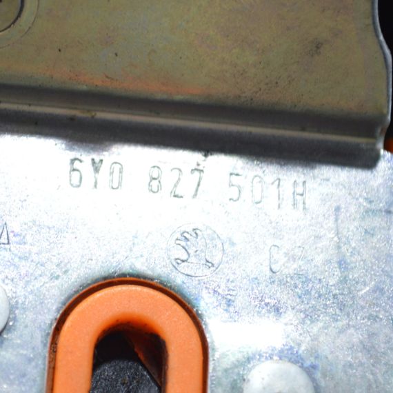 Замок кришки багажника Skoda Fabia I 1999-2008 хетчбек Замок дверей багажника Шкода Фабія 1 6Y0827501H | Зображення 4