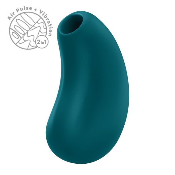 Вакуумний стимулятор Fun Factory Cherie Bottle Green, 12 режимів вібрації, 11 рівнів вакууму | Зображення 3