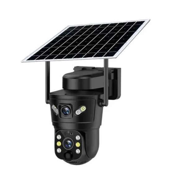 IP камера відеоспостереження RIAS D05 (v380Pro APP) 4G 2 3MP+3MP | Зображення 2