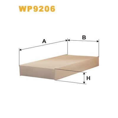 Фильтр салона Wixfiltron WP9206