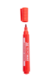 Маркер водостійкий BUROMAX BM.8700-05 JOBMAX 2-4 мм червоний (6163)