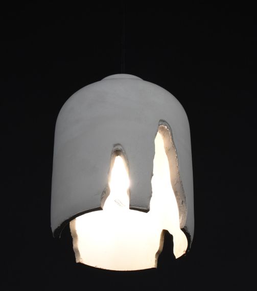 Люстра підвісна на 1 лампочку 27817 Хром 30-190х16х16 см. | Зображення 9