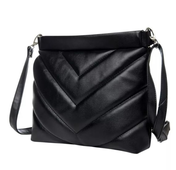 Сумка жіноча Sambag Rose чорна 27 х 25 х 5 см (94380001)