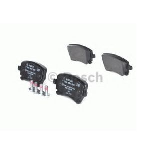 Тормозные колодки Bosch дисковые задние AUDI A6 S6 -07 0986494303