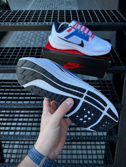 Кросівки Nike Zoom Pegasus 40 USA (White & blue) | Зображення 1