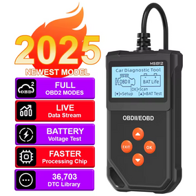 Автосканер OBD2 MS812 з очищенням помилок тестом акумулятора та пт.д.
