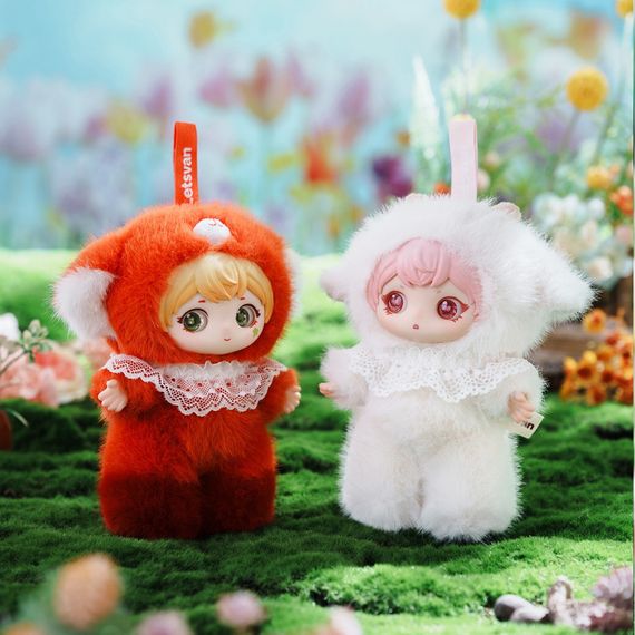 Колекційна м'яка іграшка з кільцем "Паті звіряток" Pop Top 17Zl-0601 серії "Ziyuli" | Зображення 2