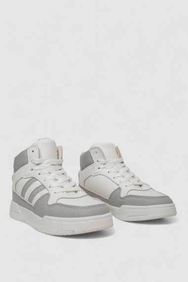 Кросівки жіночі зимові на хутрі, колір біло-сірий, 248RAD400 | Зображення 2