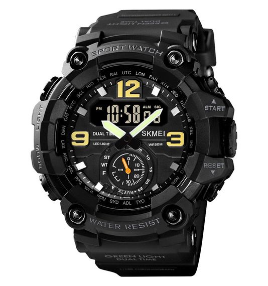Годинник S2kmei 1637BK Black.