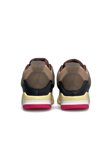 Женские кроссовки Air Jordan 4 x Off-White Grey Pink , Вьетнам , весна/лето/осень | Зображення 1