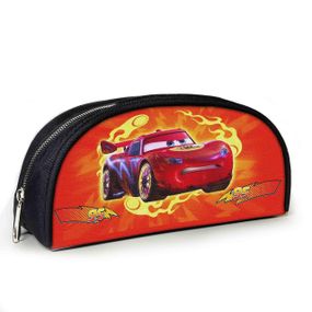 Пенал шкільний з принтом Тачки Блискавка МакКвін 23х10х8 см дитячий для дівчинки, хлопчика (3928)