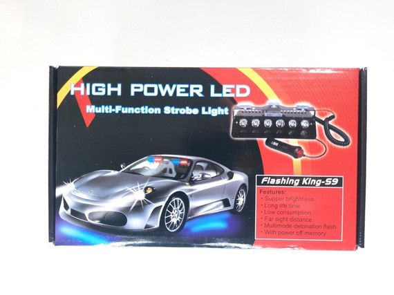 Стробоскоп в салон на присоске MFL-100 3 режима | Зображення 1