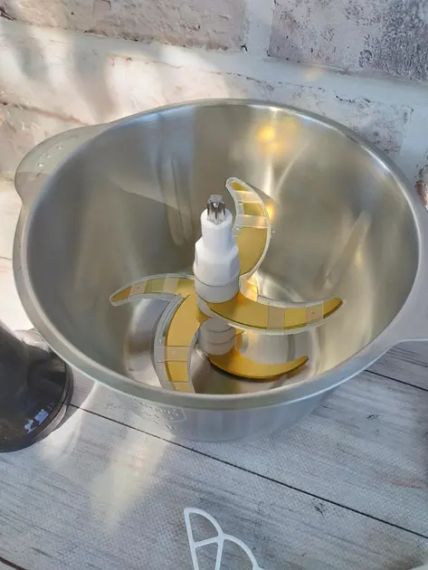 Подрібнювач кухонний Zepline ZP-00219 комплект із 2 чашами скло та металева 3.2 л чоппер 3000 Вт | Зображення 3