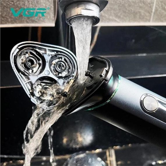 Електробритва портативна бритва VGR V-310 шейвер для гоління бороди та вусів з акумулятором | Зображення 3