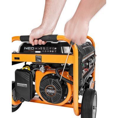 Генератор Neo Tools 230V, 1 фаза, 2.8/3kW, електростарт, AVR (04-730) | Зображення 3