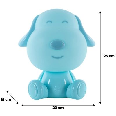 Нічник Kite Світильник LED з акумулятором Doggy, блакитний (K24-491-3-3) | Зображення 5