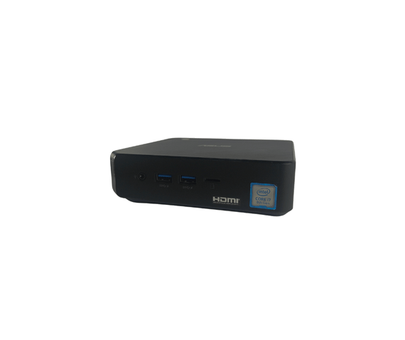Комплект ПК: неттоп Asus Chromebox 3 Mini PC USFF / Intel Core i7-8550U (4 (8) ядра по 1.8 - 4.0 GHz) / 16 GB DDR4 / 240 GB SSD / Intel UHD Graphics 620 / Wi-Fi + Новий монітор AOC 24B31H/24" (1920x1080) IPS / Кабелі б/в + Подарунок Клавіатура + миша | Зображення 2