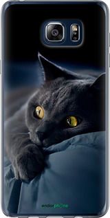 Чохол на Samsung Galaxy Note 5 N920C Димчастий кіт "825t-127-2448"
