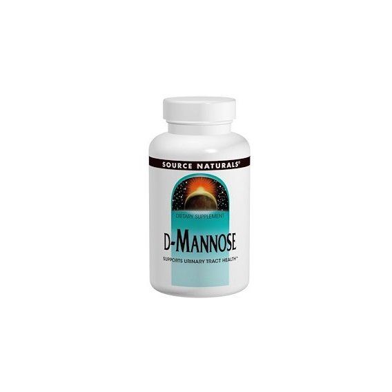 Урологічний препарат Source Naturals D-Mannose 500 mg 60 Caps