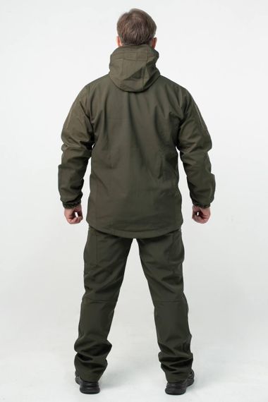 Військова куртка на флісі Soft Shell Military олива | Зображення 1