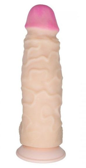 Фалоімітатор EGZO Супер гігант Big John, Телесный | Зображення 2