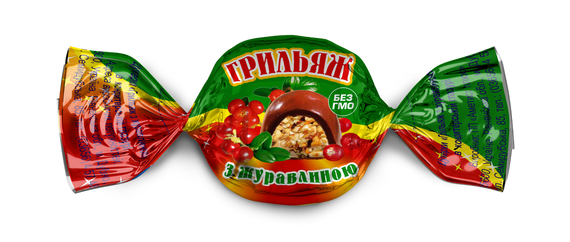 Цукерка Грильяж з журавлиною АМЕТИСТ ПЛЮС вагова 2000г (213801)