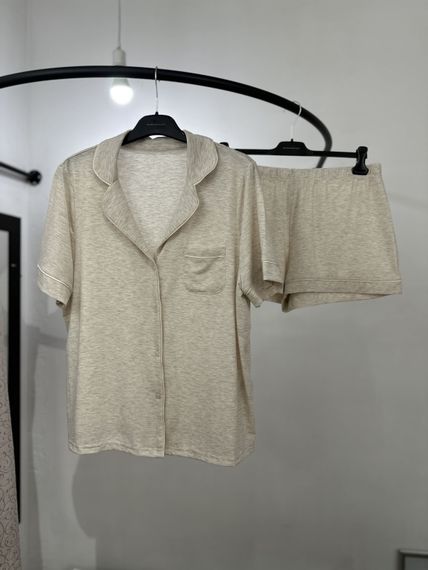 Пижама Primark 80086 Светло-бежевая M | Зображення 2