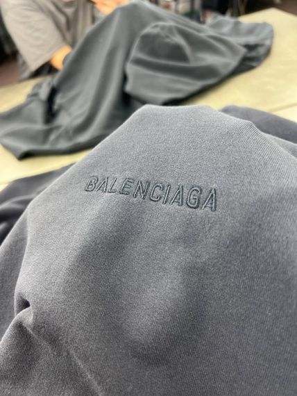 Худі сiрий Balenciaga Paris Liberty sg292 | Зображення 7