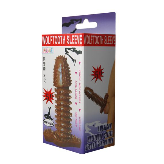 Насадка на член - Wolftooth Sleeve 5" Flesh sexstyle | Зображення 1