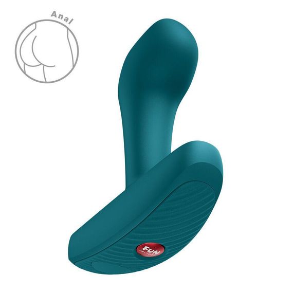 Анальна пробка Fun Factory Bootie Vibe Bottle Green Sex Aura | Зображення 1
