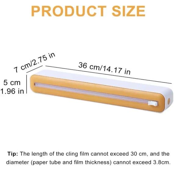 Диспенсер для пищевой пленки, резак для пленки / Электрическая сушилка для эффективной сушки обуви | Зображення 3
