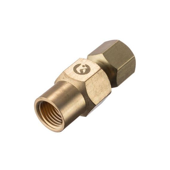 Шарнір поворотний, внутрішня різьба 1/4 "- 1/4", латунь INTERTOOL PT-2209