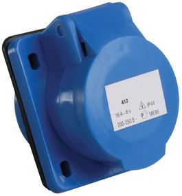 Розетка 413 прихована 2Р+РЕ 16А 220В IP44 Ny95500424