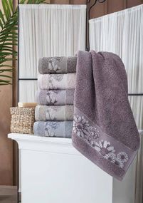 Полотенца Pupilla Daisy 50х90см Махра набор 6шт