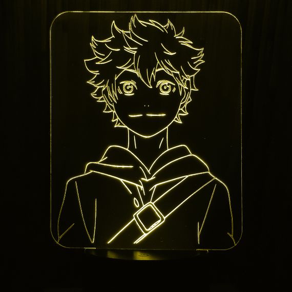 Акриловий світильник-нічник Хініта Шоє жовтий tty-n000341