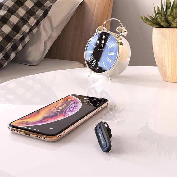 Bluetooth моно-гарнитура Borofone BC21 Черный | Зображення 3