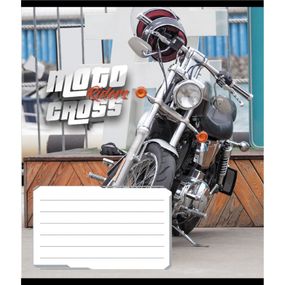 Тетрадь общая "Мото" 048-600216L-2 в линию, 48 листов