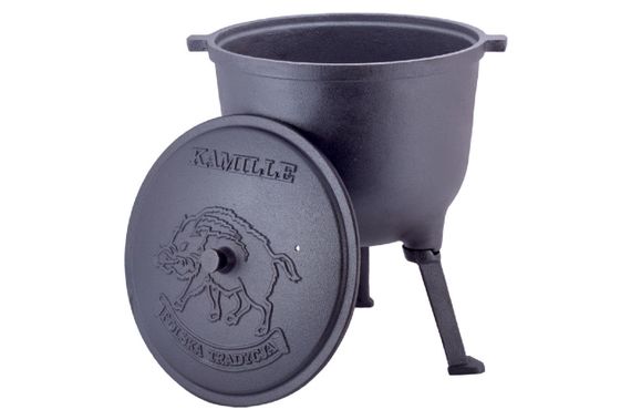 Казан чугунный Kamille - 360 мм x 15 л (4808V) | Зображення 5