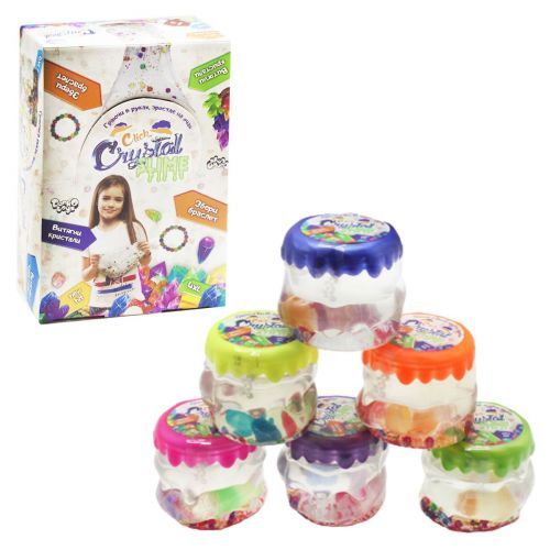 Уцінка. Лизун-антистрес "Crystal Smile", 400 г (укр) крихи витік