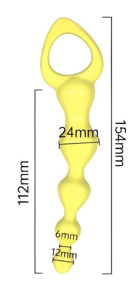 Анальне намисто Meleon Anal Beads - AP019 sexstyle | Зображення 2