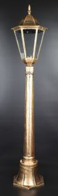 Ліхтар вуличний на ніжці 27102 Золото 112х20х20 см.