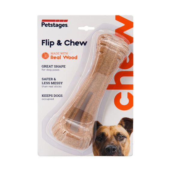 Игрушка для собак OutwardHound Flip and Chew Bone, 18 см | Зображення 1