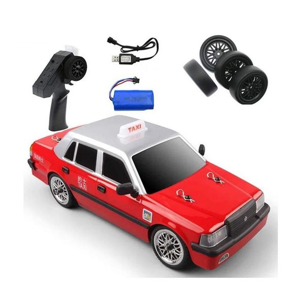 Машинка на радіокеруванні MN38 Drift Car 1/16 RTR MN Model Hong Kong Taxi | Зображення 3