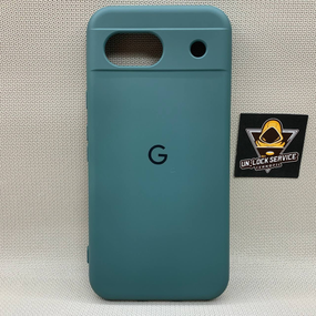 Чохол Google Pixel 8A SoftTouch Силіконовий Протиударний софт тач Оливковий